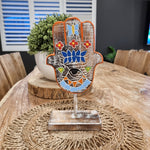 Hamsa on Stand Colourful